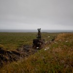 das monument für Guðríður Þorbjarnardóttir steht in Laugarbrekka 