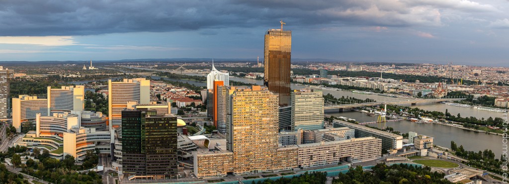 aussicht vom donauturm